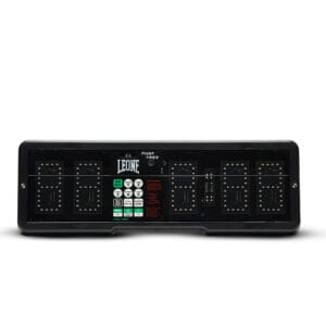 Timer Leone 1947 da parete, conta Round, programmabile fine a 5 tipologie di allenamento, adatto per allenamenti di Pugilato, K1, Thaiboxe, MMA, Grappling, Brasilian Jiu Jitsu