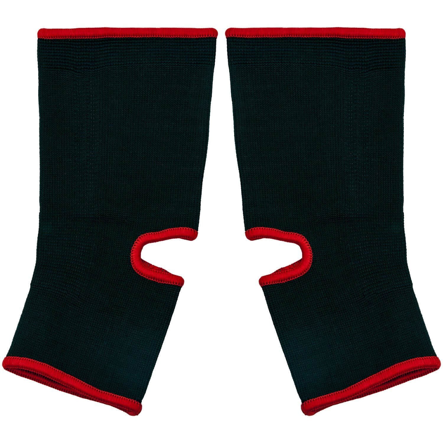 Cavigliera Kontact Venum Nero/Rosso per Kickboxing, Muay Thai, MMA