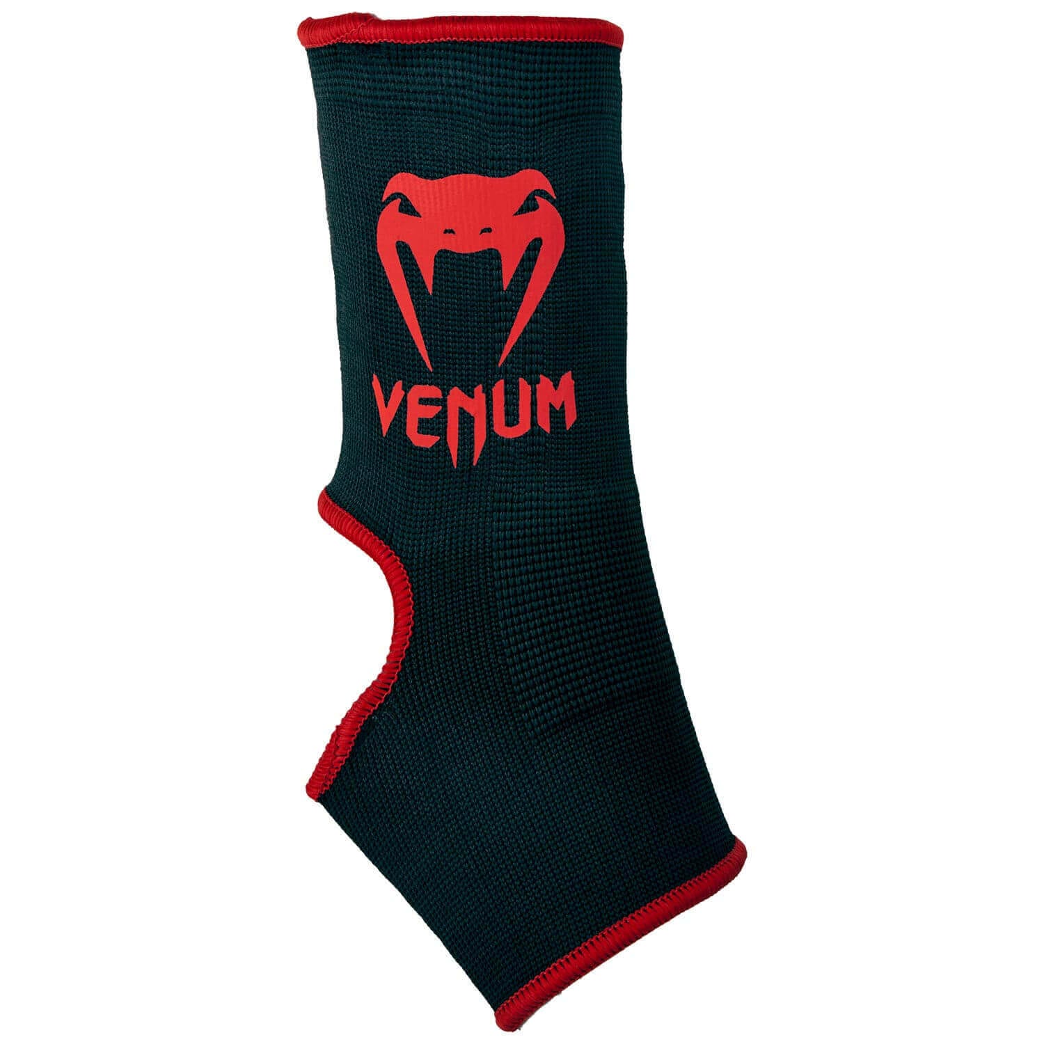 Cavigliera Kontact Venum Nero/Rosso per Kickboxing, Muay Thai, MMA