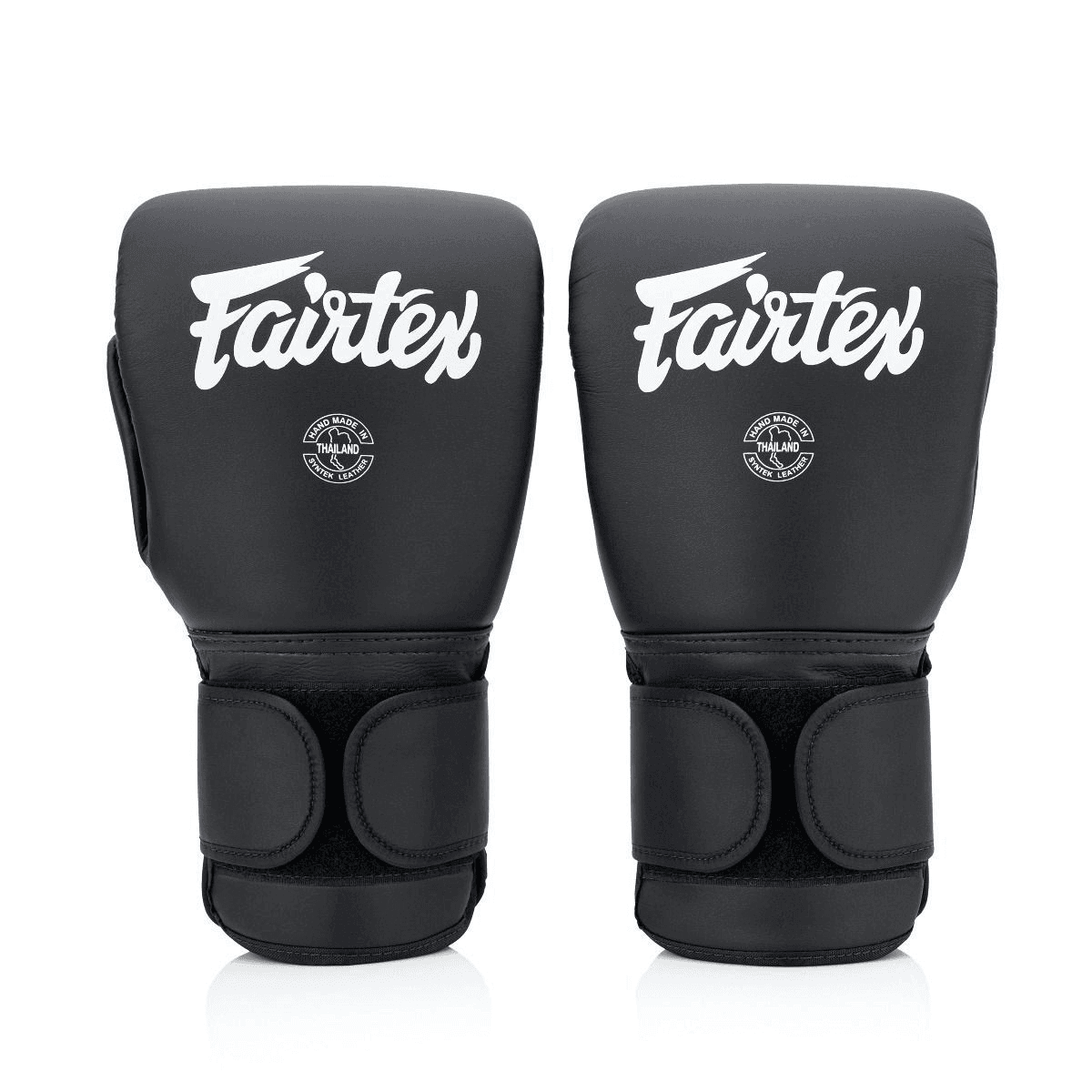 Coach Gloves Fairtex Nero/Rosso 14 oz per allenamenti di Boxe, Kickboxing, MMA e Muay Thai