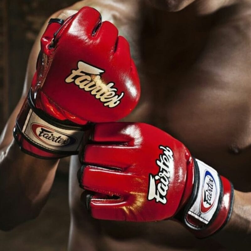 Guantoni Da Boxe Fairtex BGV20 Blu Pastello Per Sparring - Modello Thailandese
