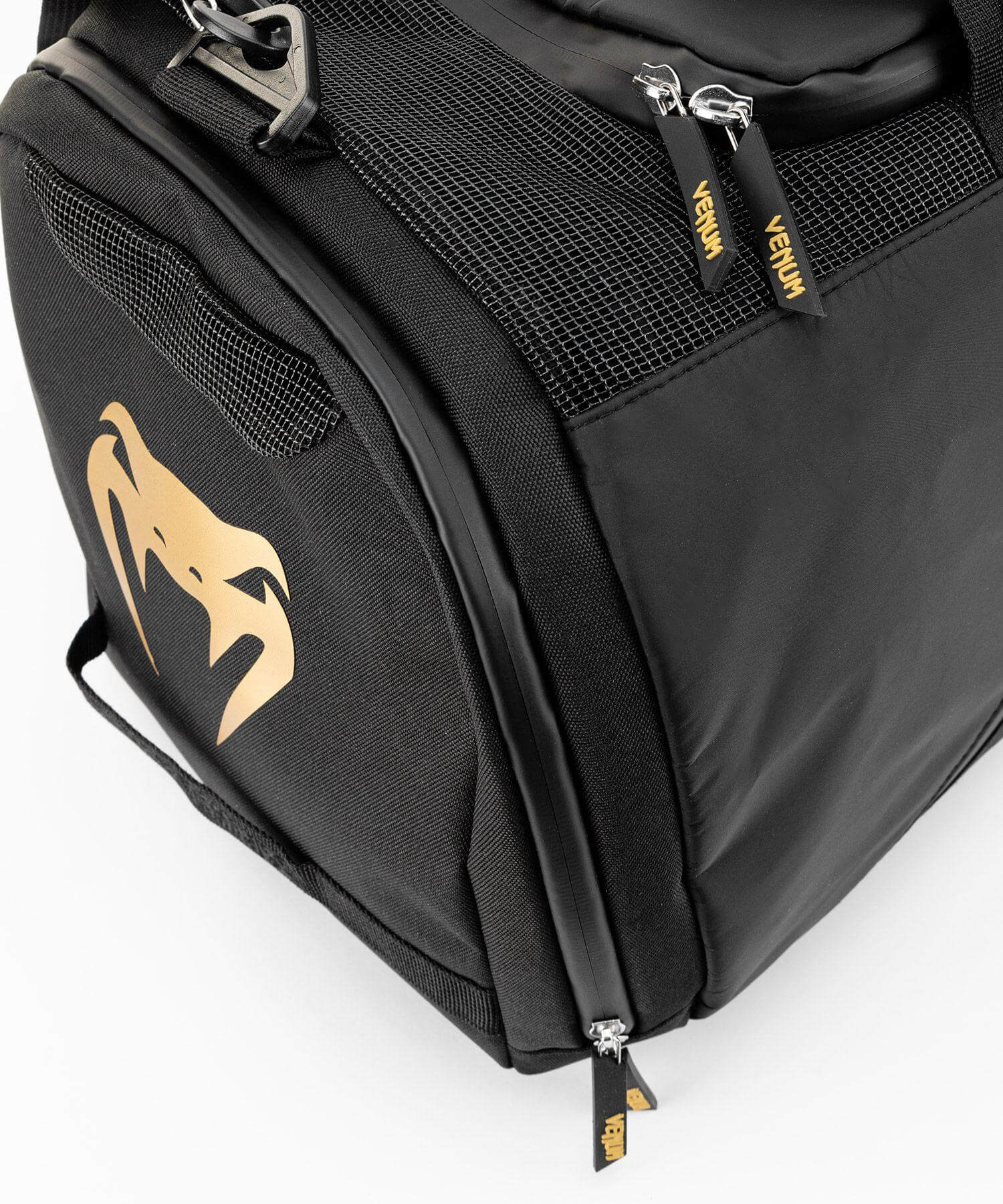 Borsone sportivo Venum Trainer Lite Evo Nero/Oro per MMA, Grappling, Brazilian Jiu Jitsu, Boxe, Kickboxing, Muay Thai