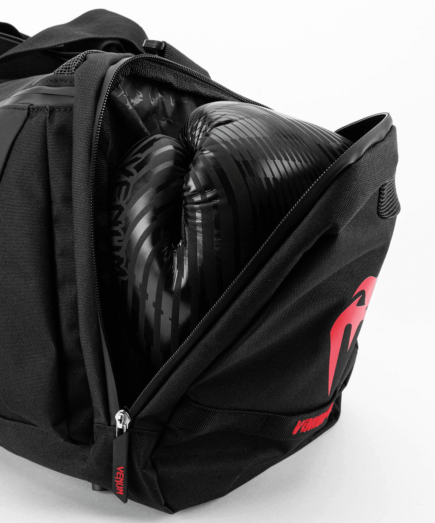 Borsone palestra Venum Trainer Lite Evo Nero/Bianco per MMA, Grappling, Brazilian Jiu Jitsu, Boxe, Kickboxing, Muay Thai