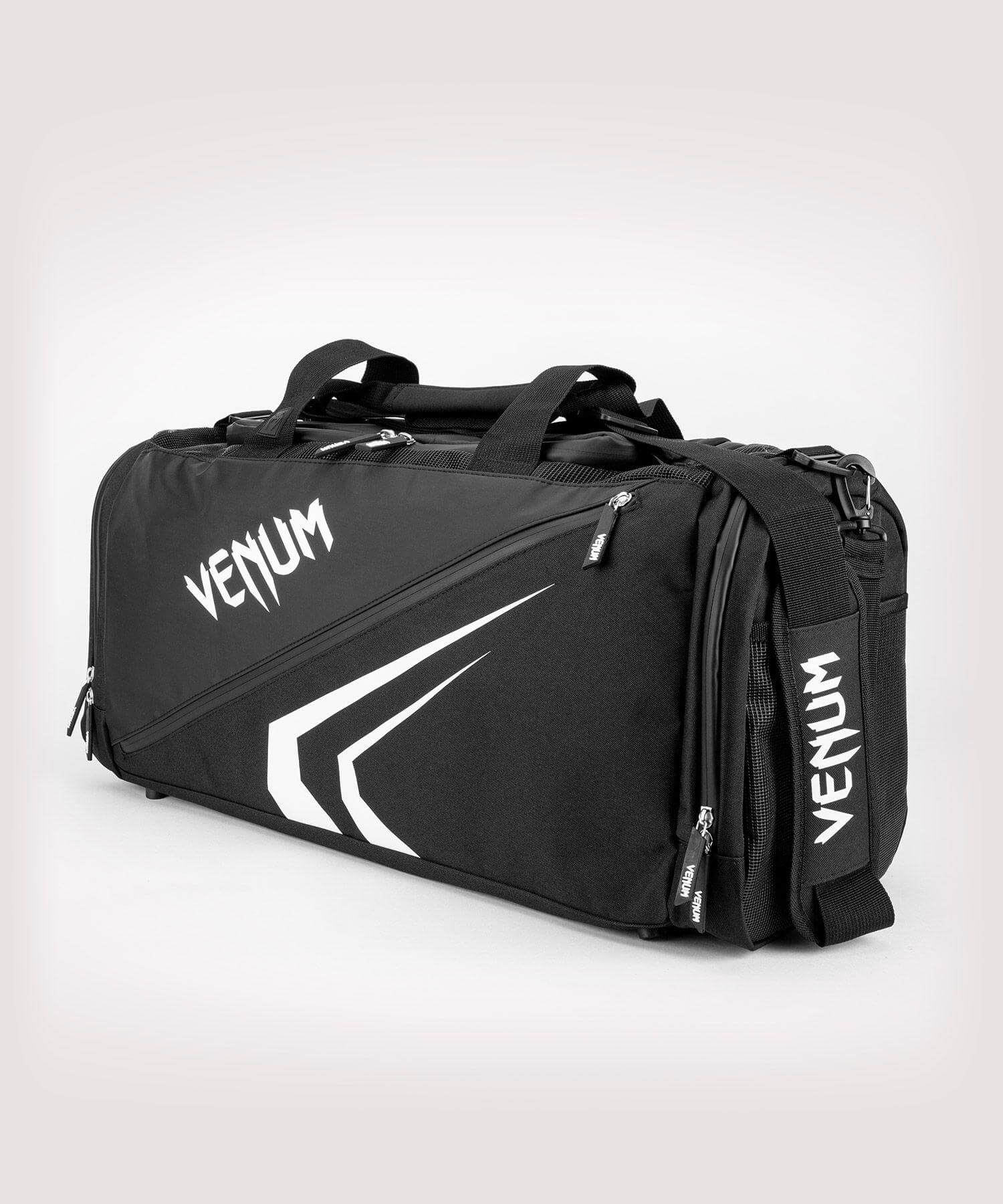 Borsone sportivo Venum Trainer Lite Evo Nero/Bianco per MMA, Grappling, Brazilian Jiu Jitsu, Boxe, Kickboxing, Muay Thai