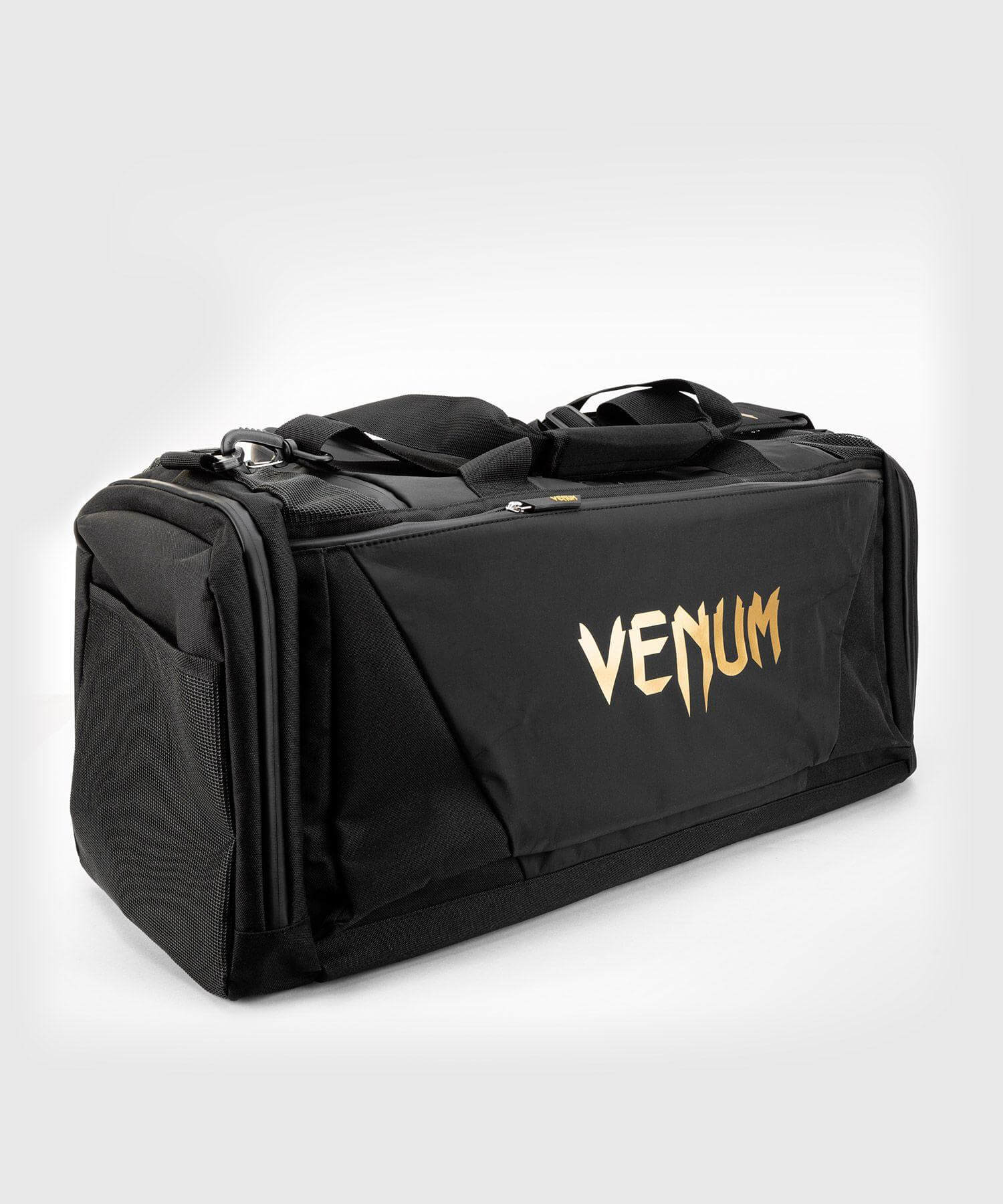 Borsone sportivo Venum Trainer Lite Evo Nero/Oro per MMA, Grappling, Brazilian Jiu Jitsu, Boxe, Kickboxing, Muay Thai