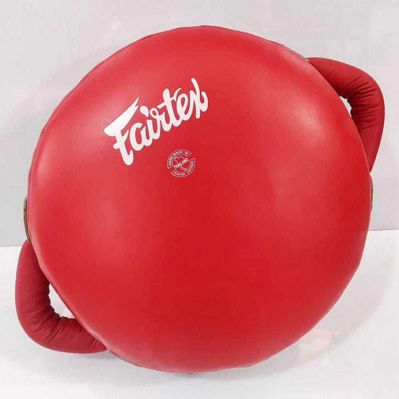 Colpitore Tondo DONUTS Fairtex rosso per Boxe, Kickboxing, Muay Thai ed MMA.