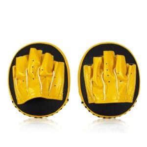 Focus accuracy Fairtex microfiber nero/oro per allenamento di precisione Boxe, Muaythai, kickboxing, MMA