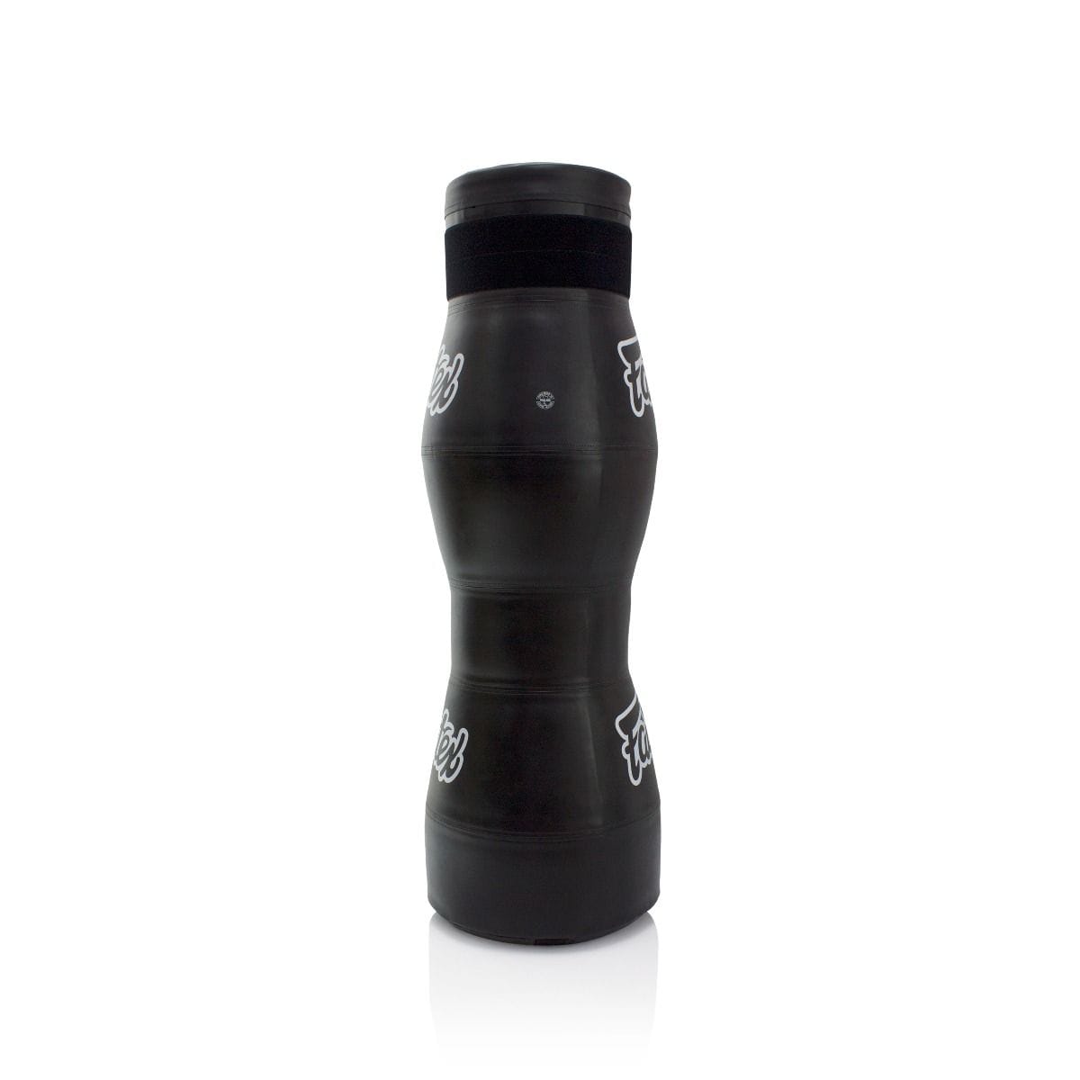 Sacco MMA Fairtex microfiber nero, per allenamento MMA, ground and pound, Grappling