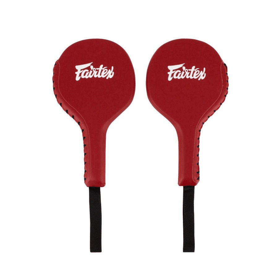 Boxing Paddle Fairtex rosso per allenamenti di precisione e velocità di Pugilato, Muay Thai e Kickboxing ed MMA.