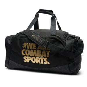 Borsone Palestra Leone1947 DNA Nero e Oro per Boxe, Kickboxing, MMA, Grappling, BJJ ed Muay thai