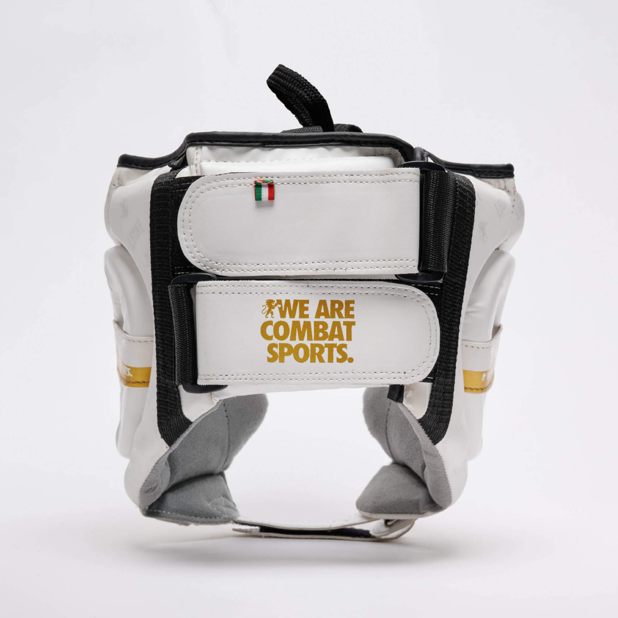 Caschetto Bianco DNA Leone1947 per Sparring di Boxe, Kickboxing, Muaythai ed MMA