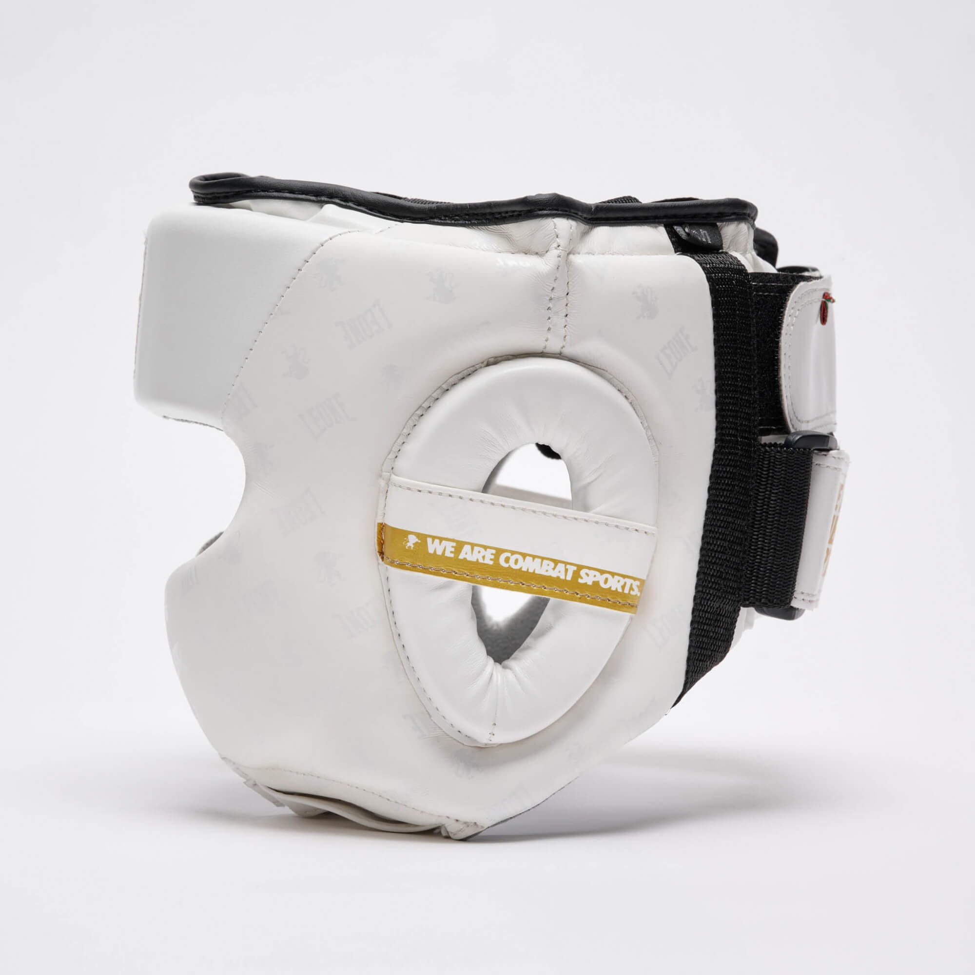 Caschetto Bianco DNA Leone1947 per Sparring di Boxe, Kickboxing, Muaythai ed MMA
