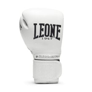 Guantoni da Boxe The Greatest Leone1947 Bianco per Match e allenamenti di Boxe, kickboxing e Muay Thai