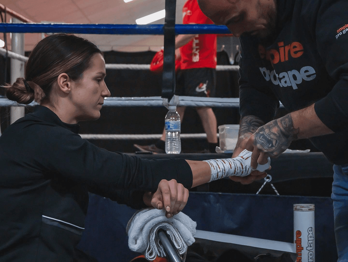 Tape Pro Empire Tape per Bendaggi Pro per Match di Muay Thai, Kickboxing, Boxe ed MMA.