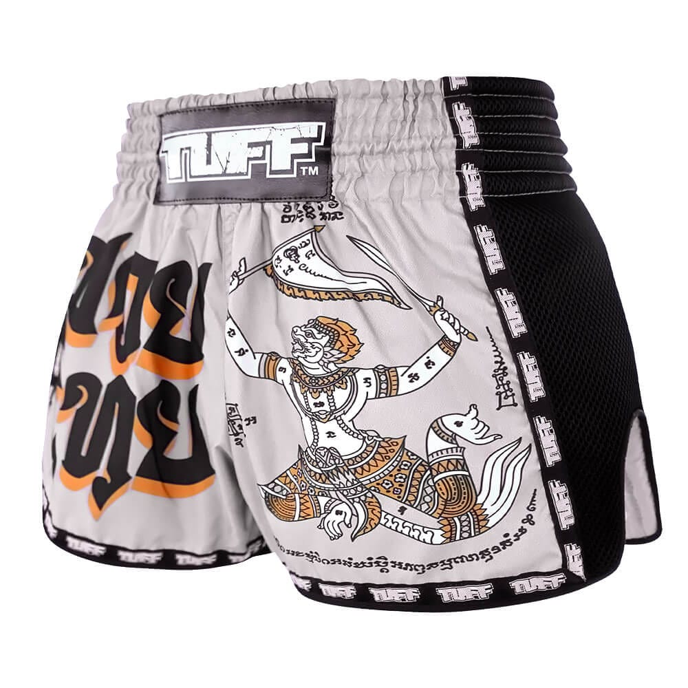 Pantaloncini Muay Thai Hanuman Yantra TUFF , per allenamenti e match di Muay Thai e Kickboxing