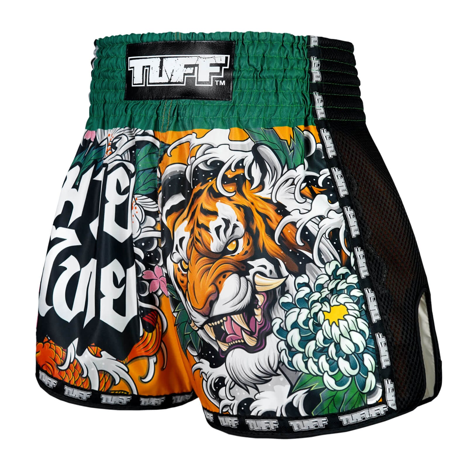 Pantaloncini Muay Thai Tora Mori TUFF, per allenamenti e match di Muay Thai e Kickboxing