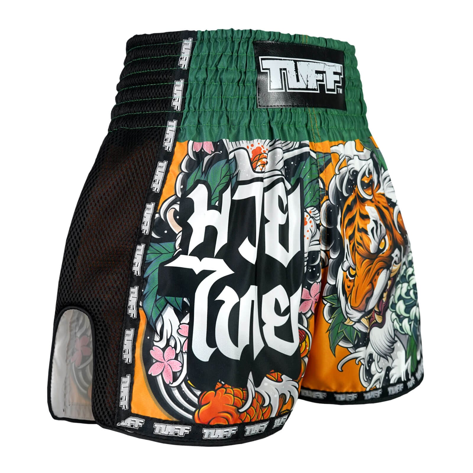 Pantaloncini Muay Thai Tora Mori TUFF, per allenamenti e match di Muay Thai e Kickboxing