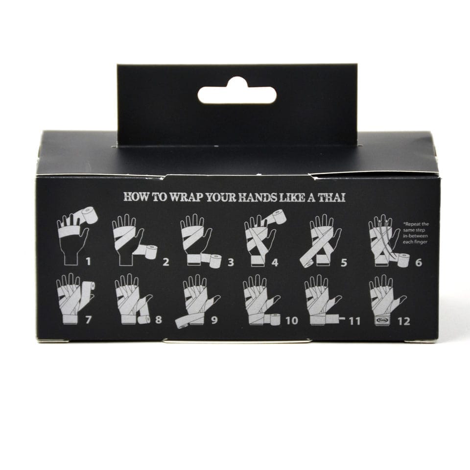 Fasce/Bendaggi Boxe Fairtex Giallo 4,5m per allenamenti di Muay Thai, Kickboxing ed MMA.