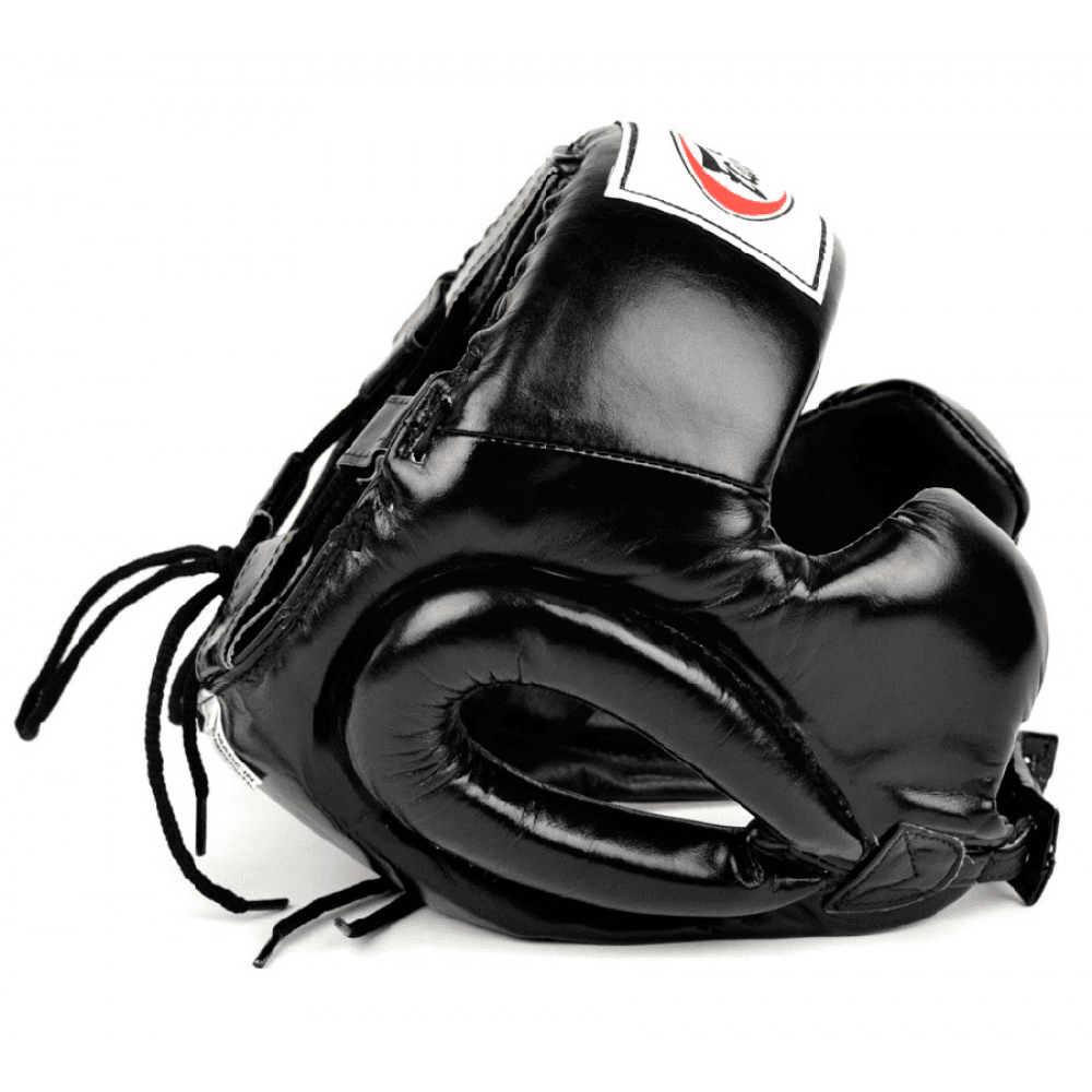 Caschetto Sparring Fairtex Mexican Style Nero per Boxe, Kickboxing e Muay Thai.
