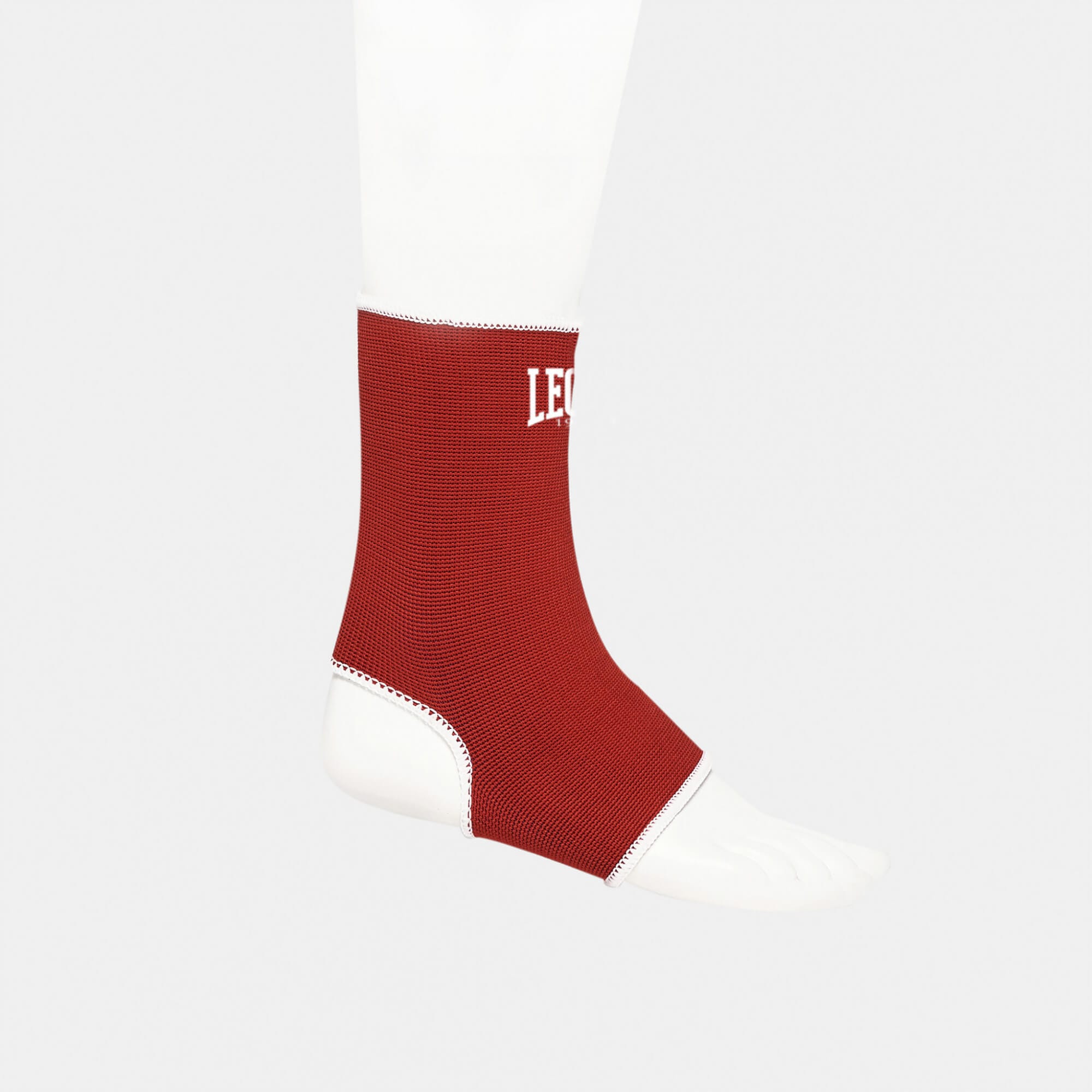 Cavigliere elastiche Leone 1947 reversibili rosso/blu per sostenere la caviglia durante gli allenamenti di Kickboxing, Muay Thai o MMA