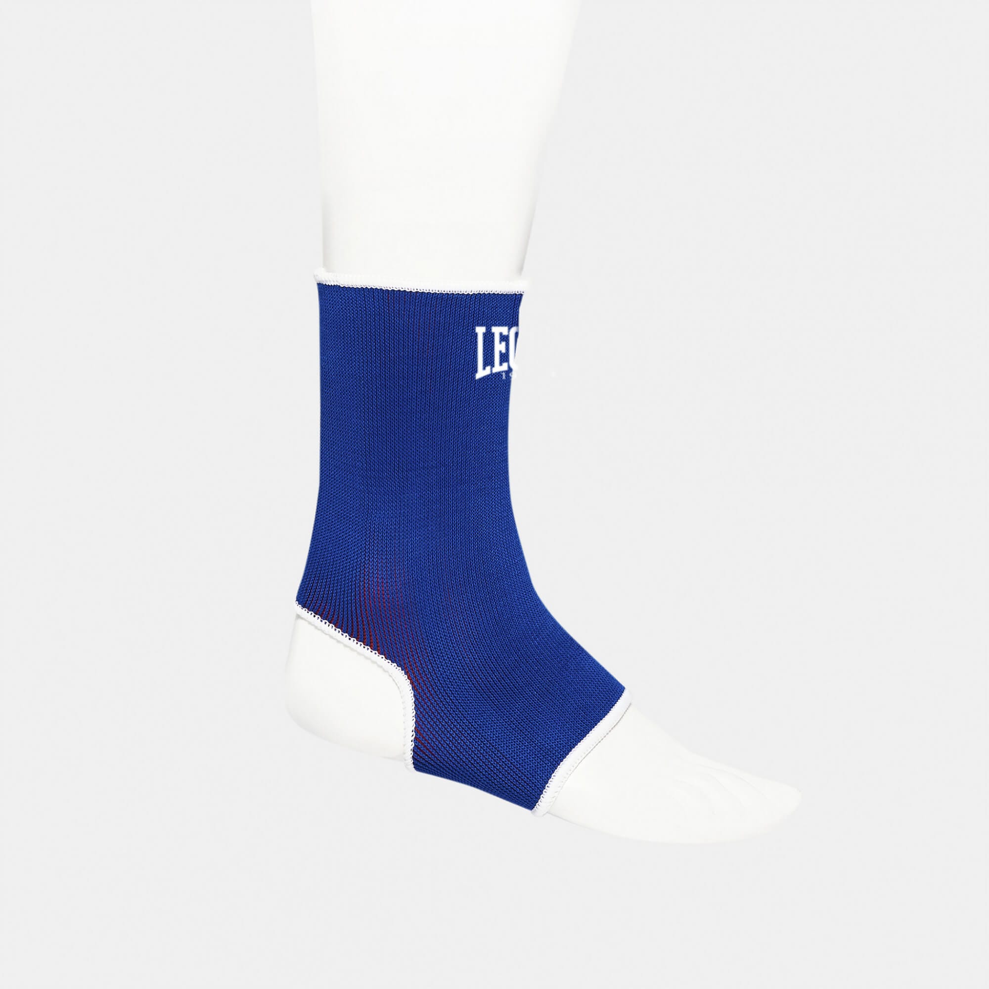 Cavigliere elastiche Leone 1947 reversibili rosso/blu per sostenere la caviglia durante gli allenamenti di Kickboxing, Muay Thai o MMA