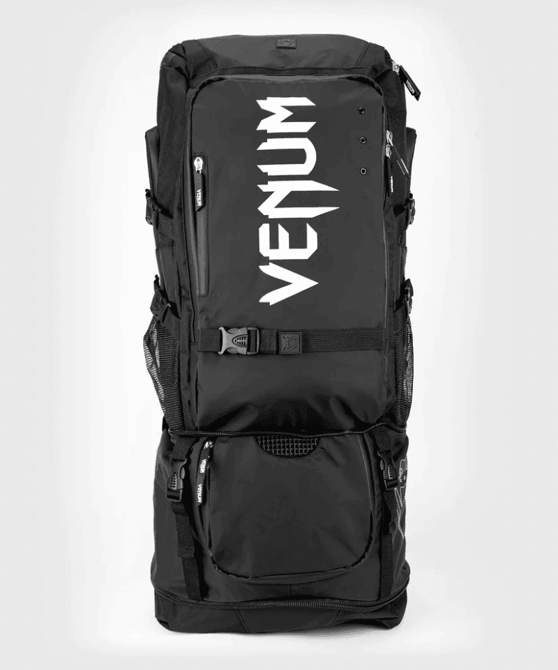 Zaino Estendibile Venum Challenger Extreme Evo Nero/Bianco per Palestra, Viaggi, Trasferte. Doppio scompartimento richiudibile. Multi tasche, cerniere water proof.