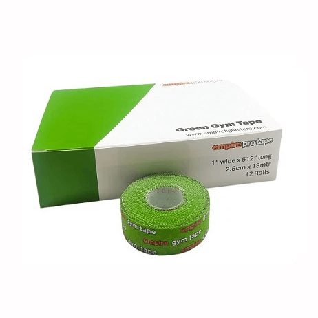 Box 12 nastri Gym Tape Fusion Verde Empire Pro Tape per bendaggio professionale da Boxe, MMA e Sport da Combattimento