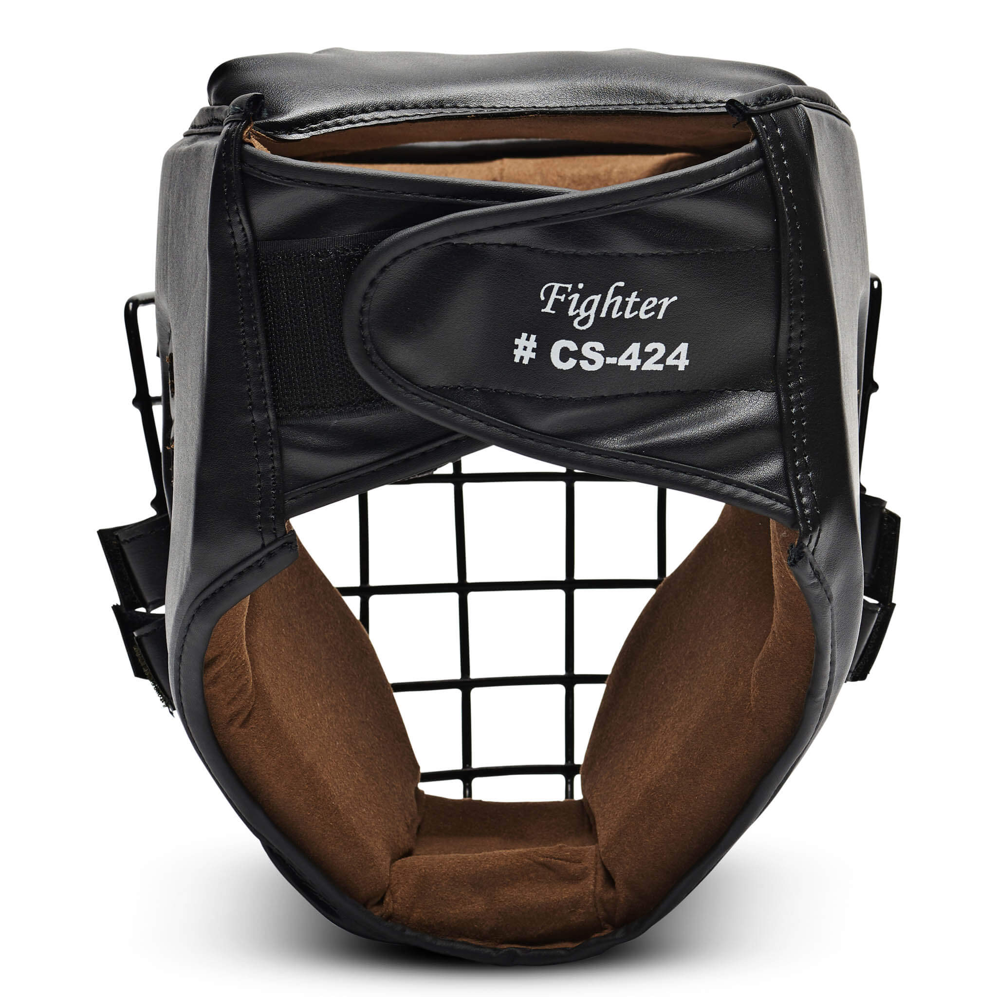 Caschetto Leone CS424 Fighter con griglia estraibile per Artio Marziali, Kung Fu, Aikido, Difesa personale con uso di bastoni