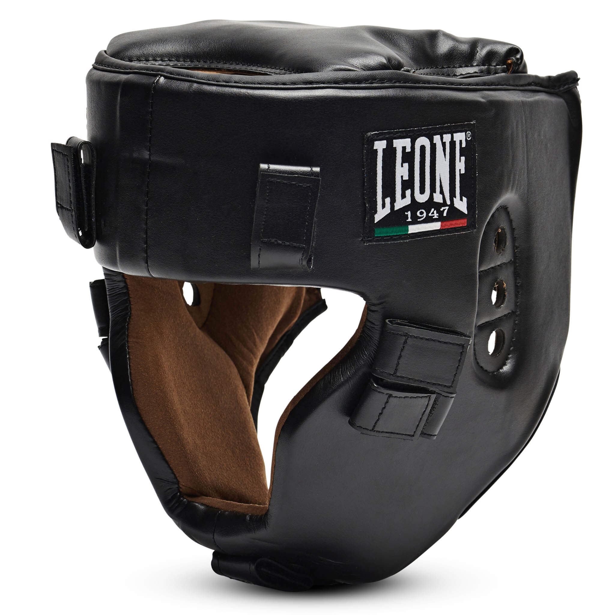 Caschetto Leone CS424 Fighter con griglia estraibile per Artio Marziali, Kung Fu, Aikido, Difesa personale con uso di bastoni