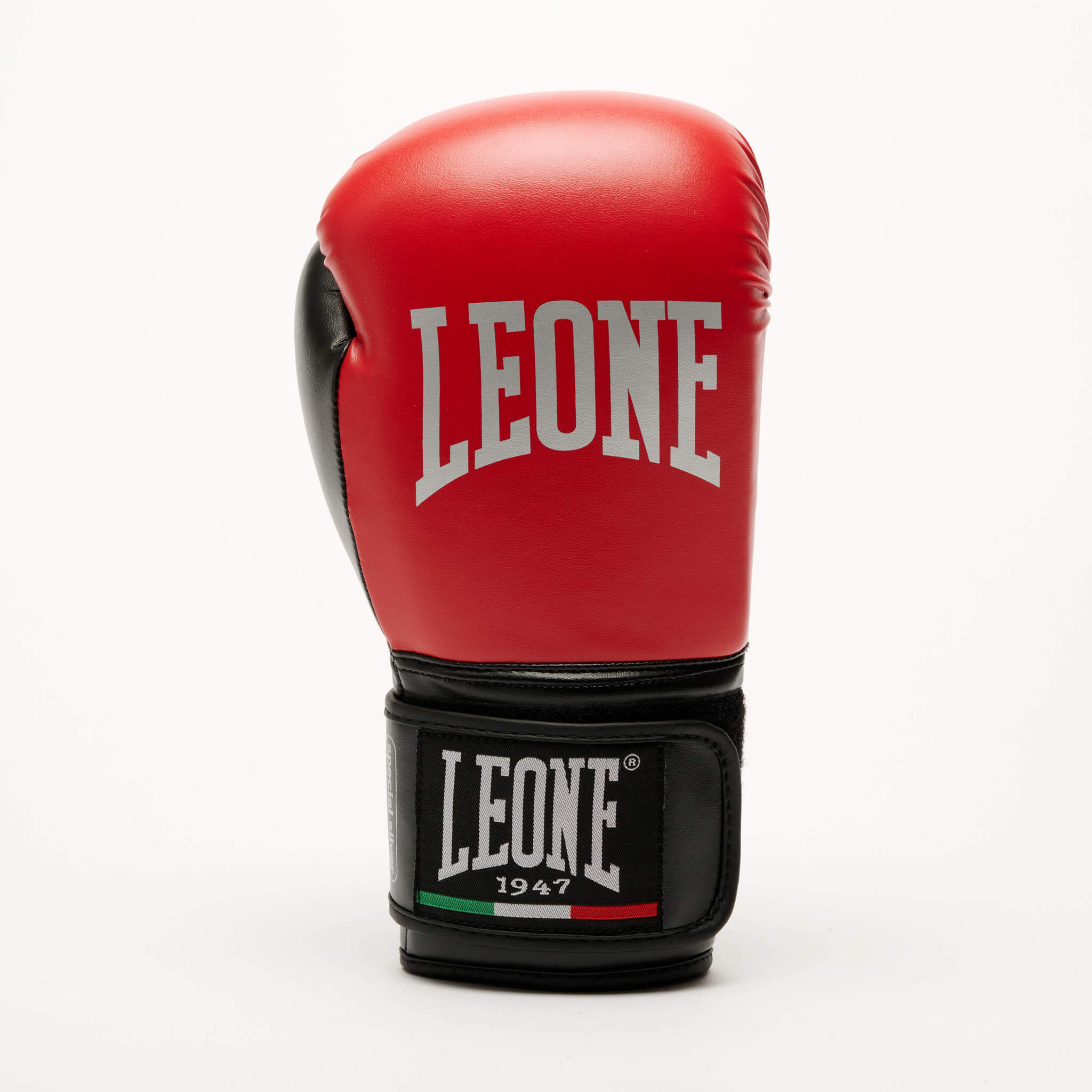 Guantoni Leone 1947 GN383 Thunder Rosso per Boxe, Muay Thai e Kickboxing