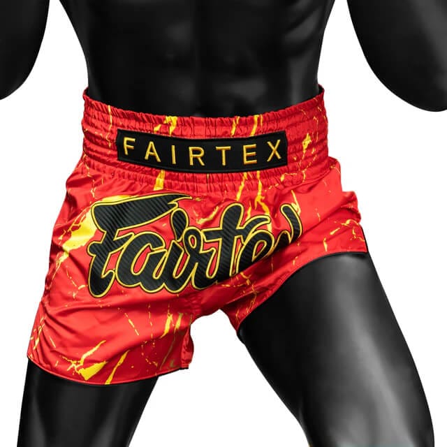 Pantaloncini Fairtex Inferno BS1946 per allenamenti e match di Muay Thai e Kickboxing, made in Thailand
