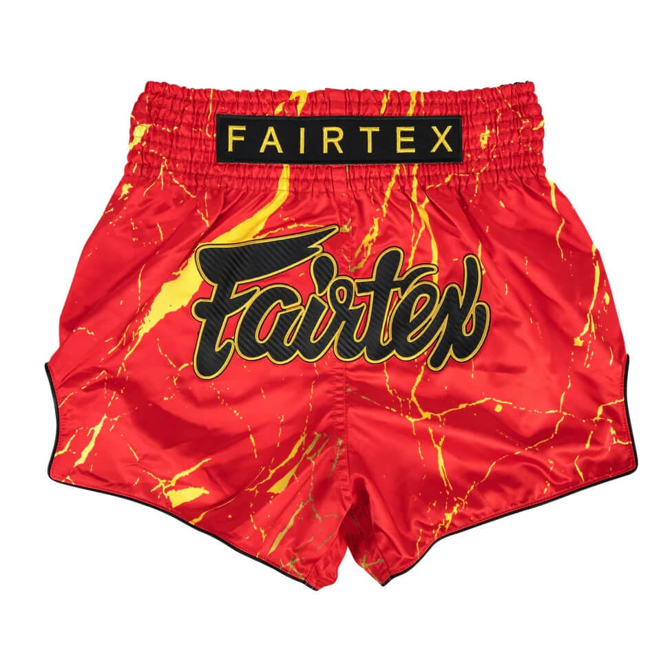 Pantaloncini Fairtex Inferno BS1946 per allenamenti e match di Muay Thai e Kickboxing, made in Thailand