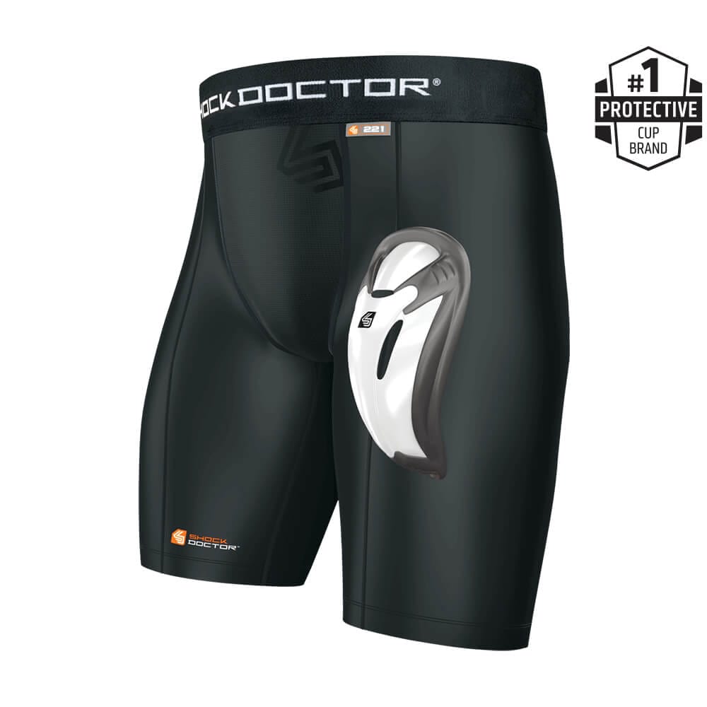 Conchiglia protettiva Uomo Bioflex Shock Doctor, resistente per Sport da Combattimento. Protezione uomo per MMA, Muay Thai, Kickboxing e Boxe.