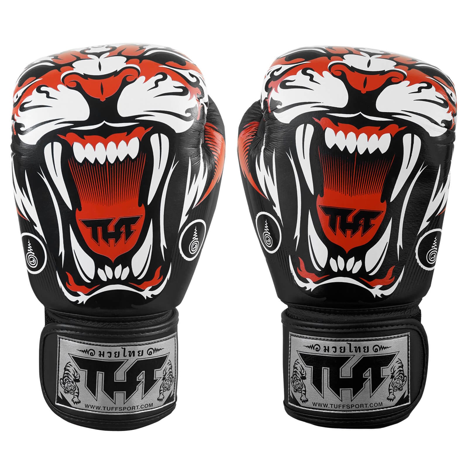 Guantoni Muay Thai Tuff Black Tiger