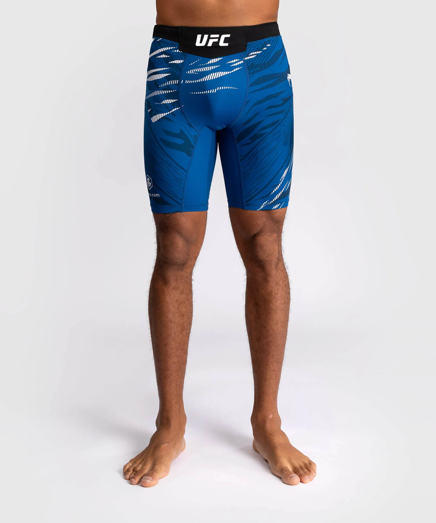 Pantaloncini Vale Tudo a compressione UFC Venum Fusion 4.0 Authentic Fight Night Blu per MMA, Grappling, No Gi. Pantaloncini usati in UFC, pantaloncini aderenti per allenamento MMA, Grappling.