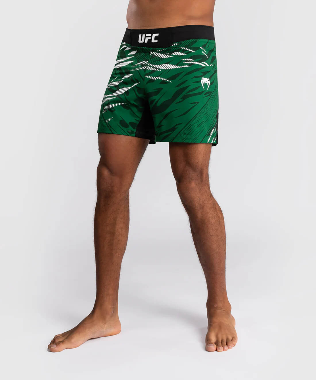 Pantaloncini UFC Fusion 4.0 Authentic Fight NIght by Venum Verde. Pantaloncini MMA UFC bianco. Pantaloncini allenamento MMA, Grappling, No Gi.