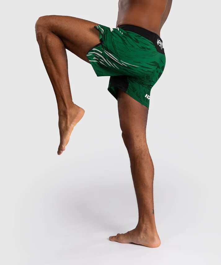 Pantaloncini UFC Fusion 4.0 Authentic Fight NIght by Venum Verde. Pantaloncini MMA UFC bianco. Pantaloncini allenamento MMA, Grappling, No Gi.