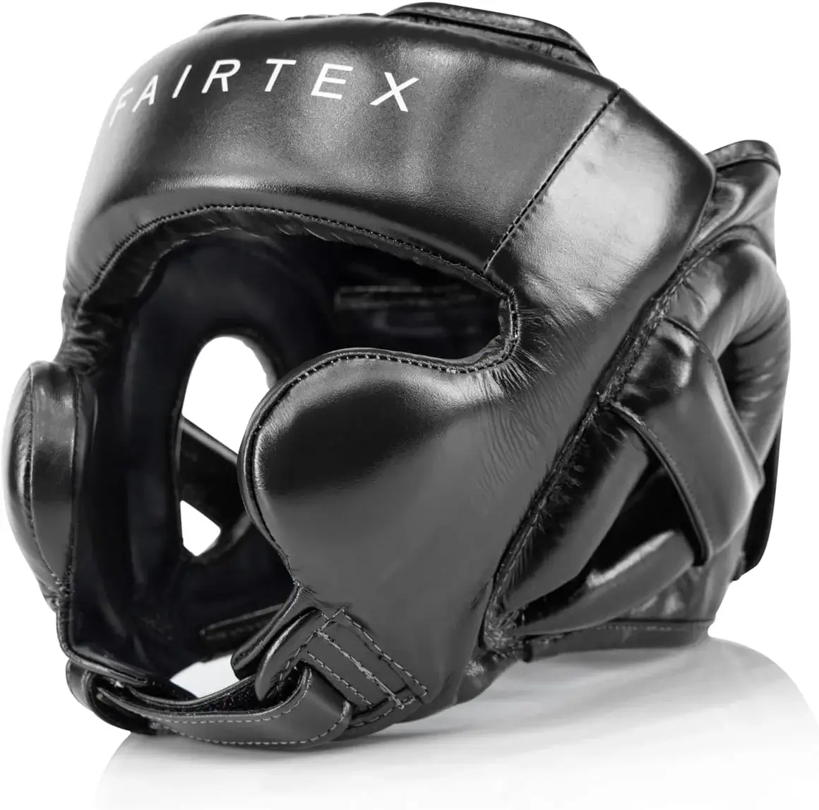 Caschetto Sparring Fairtex Nero HG18 per allenamenti di Boxe, Muay Thai, Kickboxing ed MMA.
