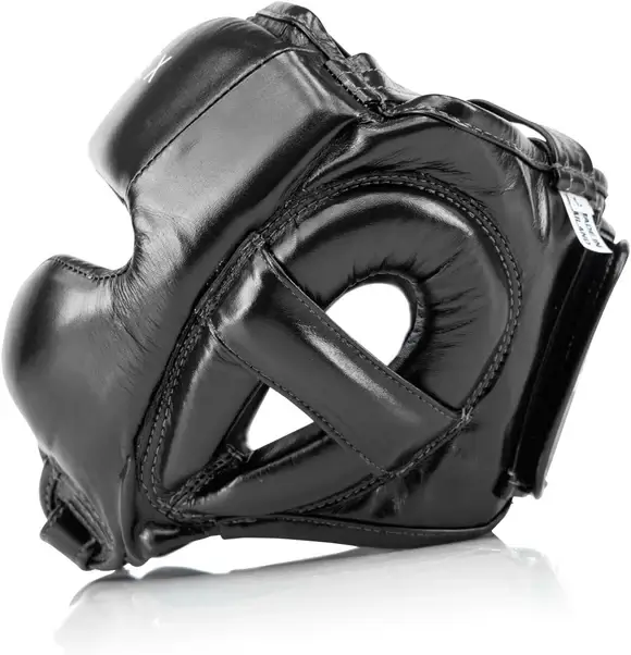 Caschetto Sparring Fairtex Nero HG18 per allenamenti di Boxe, Muay Thai, Kickboxing ed MMA.