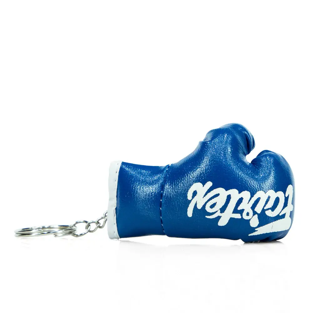 Guantino Portachiavi Fairtex in pelle KC1 Blu