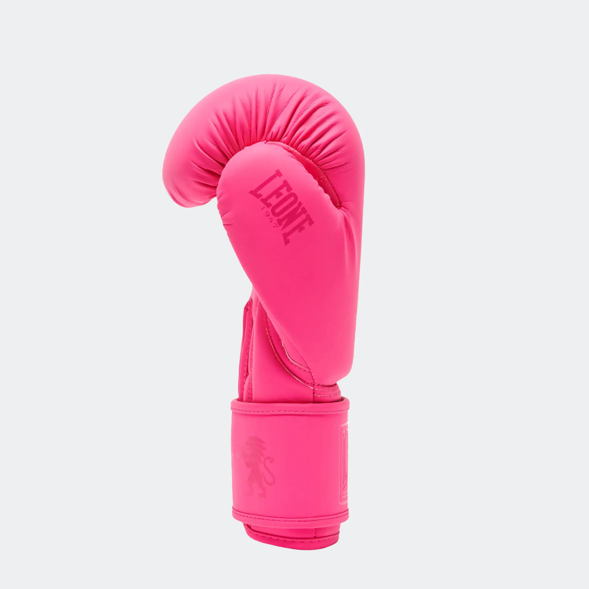 Guantoni Leone 1947 Tone X GN058 Fucsia per Boxe, Kickboxing e Muay Thai con velcro per principianti.