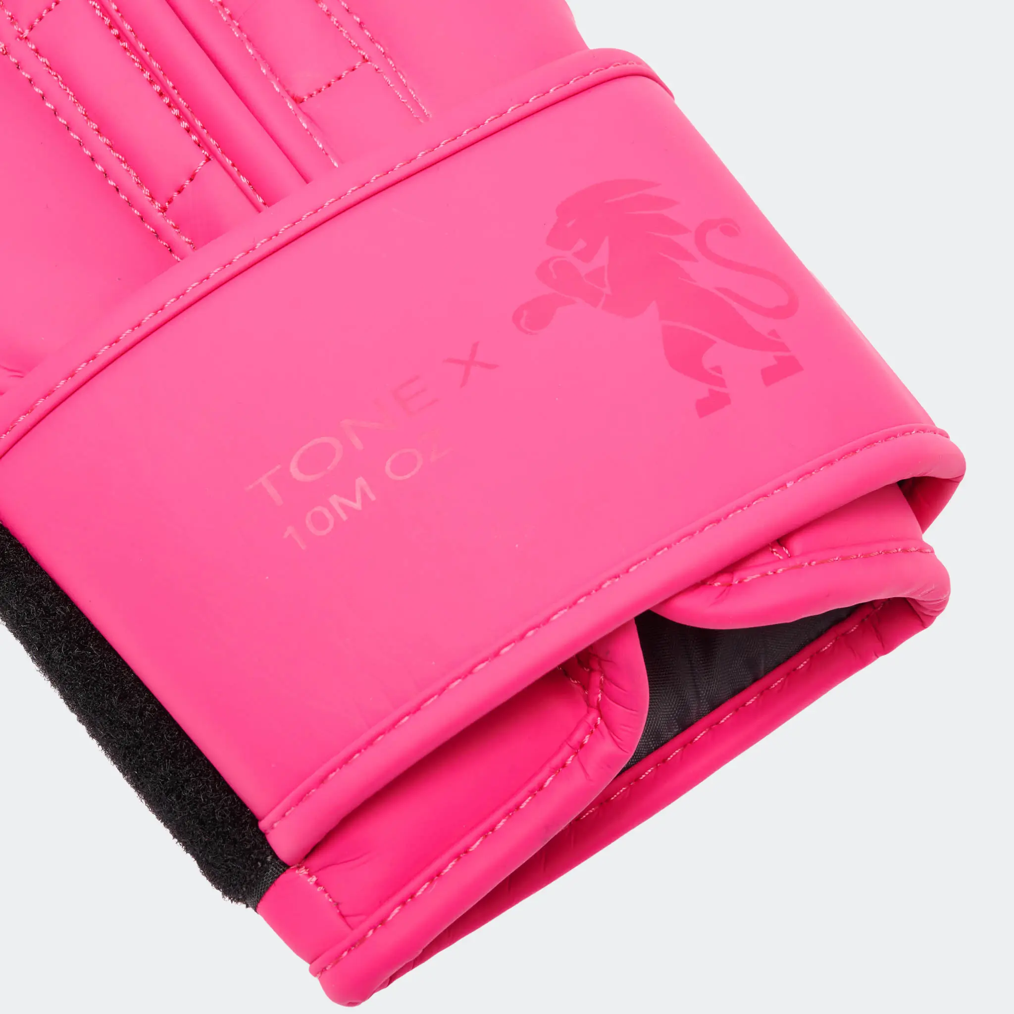 Guantoni Leone 1947 Tone X GN058 Fucsia per Boxe, Kickboxing e Muay Thai con velcro per principianti.