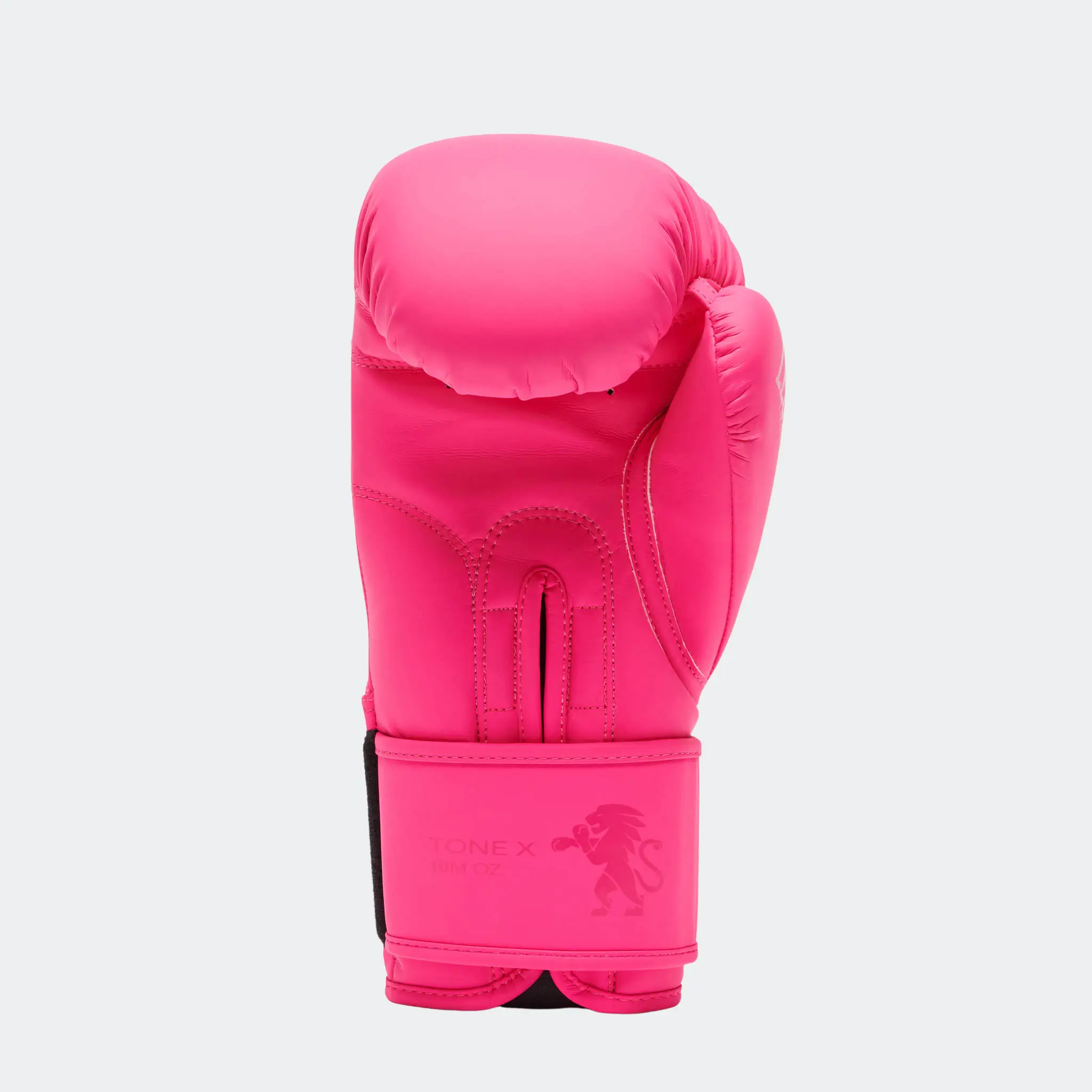 Guantoni Leone 1947 Tone X GN058 Fucsia per Boxe, Kickboxing e Muay Thai con velcro per principianti.