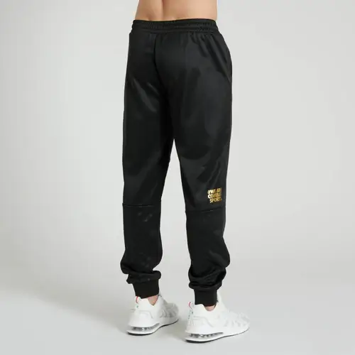 Pantalone Leone 1947 DNA Nero/Oro ABX727_01 - Boxe Kickboxing, MMA e Muay Thai. In poliestere, ottima anche per il tempo libero o la sala pesi.