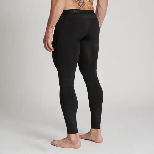 Pantaloni a Compressione Leone 1947 DNA ABX714 Nero per allenamenti e match di MMA, Grappling, No GI e Kickboxing. Effetto seconda pelle