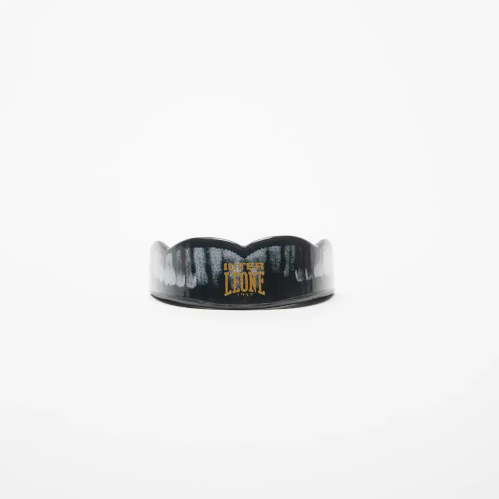 Paradenti Leone 1947 x IUTER Nero PD01IU per allenamenti e competizioni di MMA, Muay Thai, Boxe, Kickboxing, Brazilian Jiu Jitsu e Grappling.