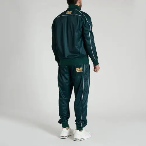 Tuta Premium Leone 1947 Premium Verde Bottiglia Per Boxe, Kickboxing, Muay Thai, MMA, BJJ, sala pesi. Nuovi colori tute Leone 2025
