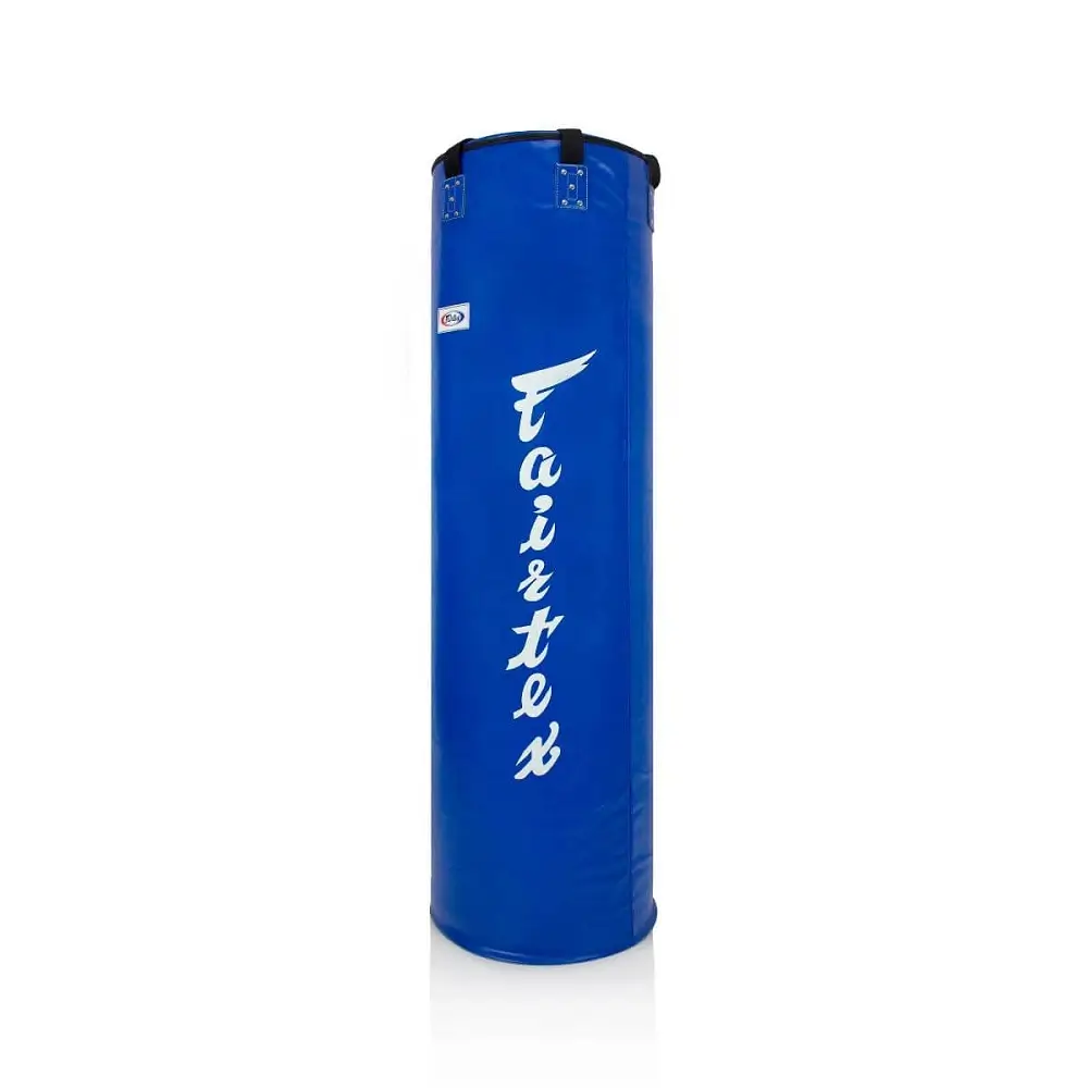 Sacco Fairtex Pole Bag Blu HB7 140 kg x 210cm. Sacco Muay Thai Fairtex adatto per condizionamento Tibie e potenza.