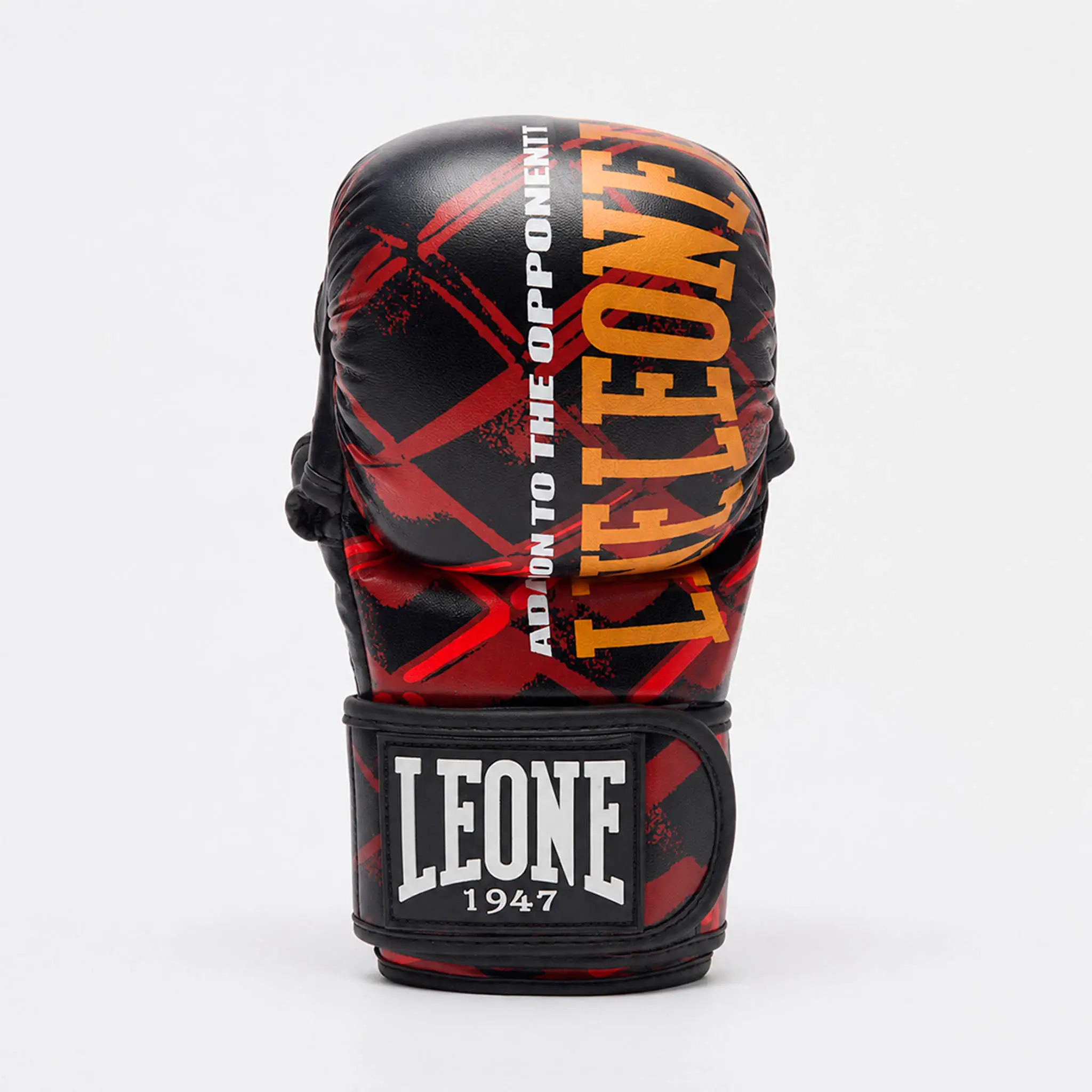 Guanti MMA Cage Leone 1947 Rosso 8 oz GP123. Guanti MMA Sparring per allenamenti e match di Mixed Martial Arts.