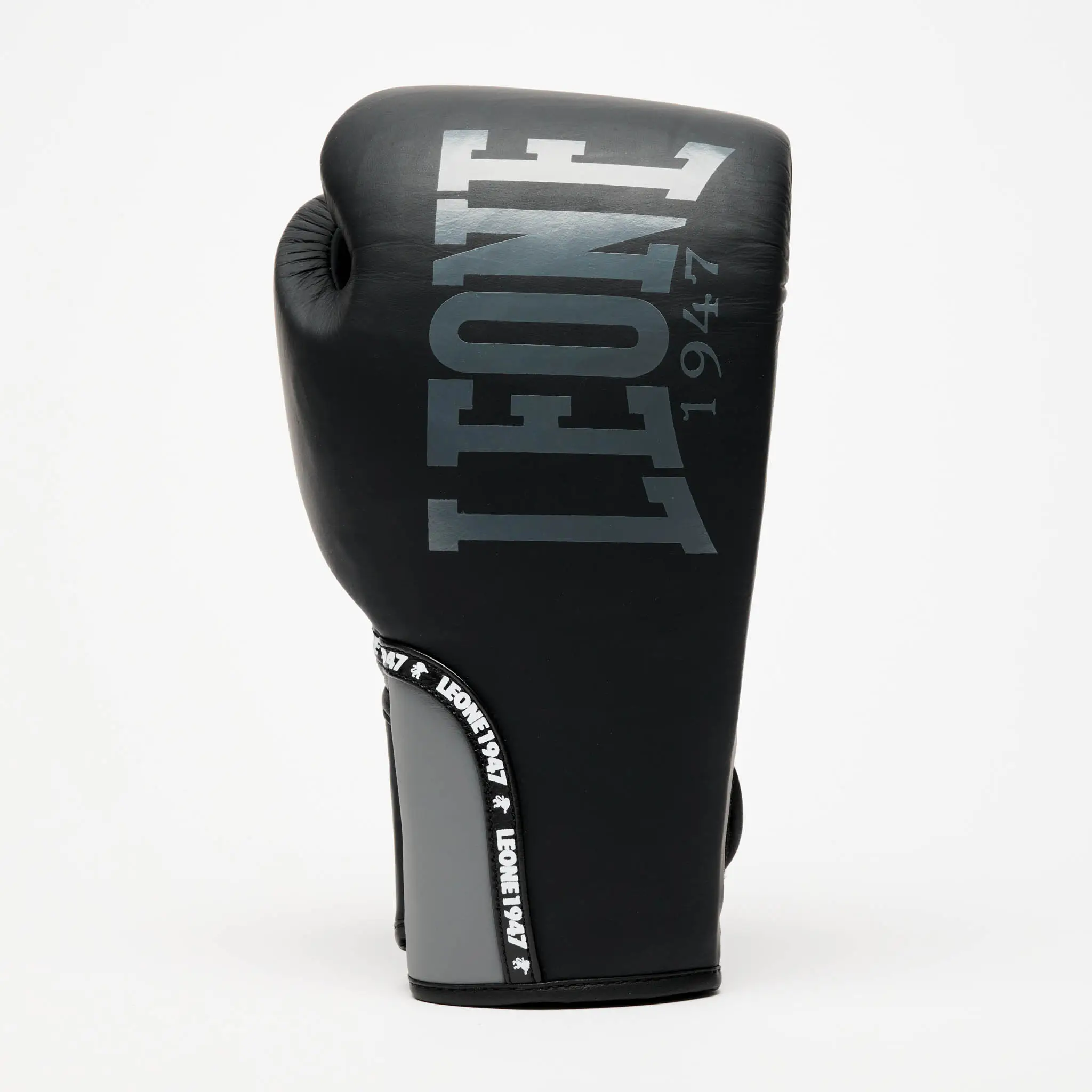 Guantoni da Boxe Leone 1947 Prodigy Nero GN117 per Sparring di Boxe, Kickboxing e Muay Thai.
